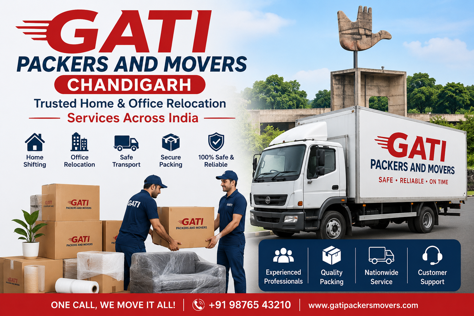 Gati Packers and Movers Chandigarh