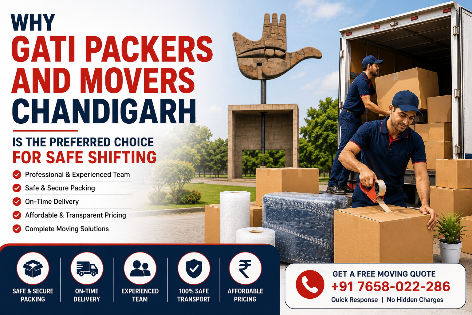 gati packers and movers chandigarh