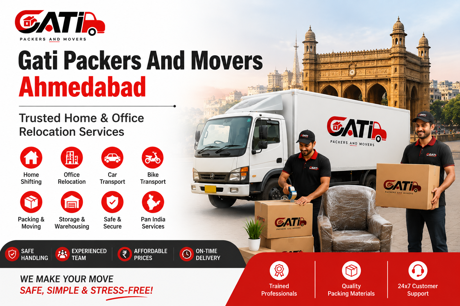 Gati Packers and Movers Ahmedabad